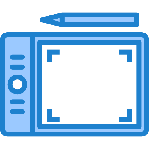grafiktablet srip Blue icon