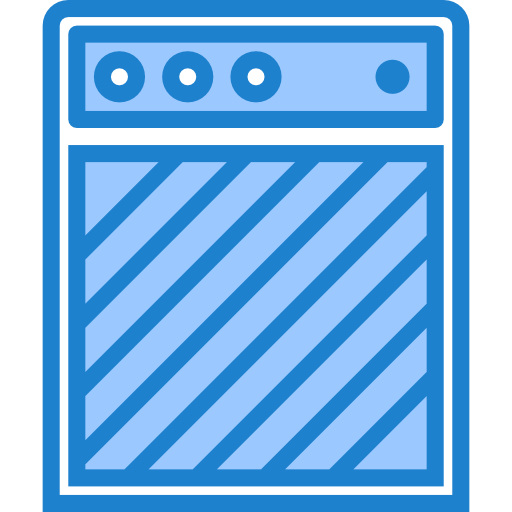 Speaker srip Blue icon