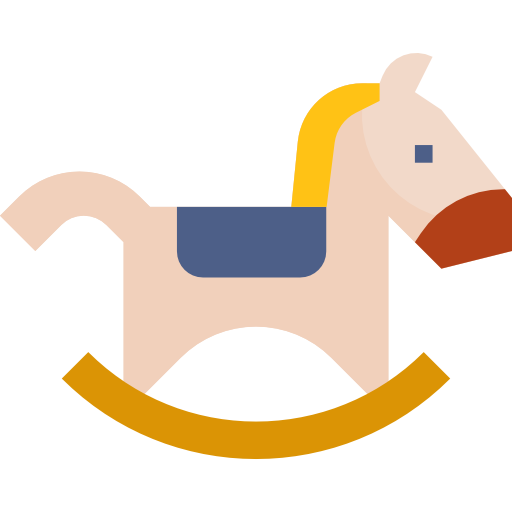 cavallo a dondolo PongsakornRed Flat icona