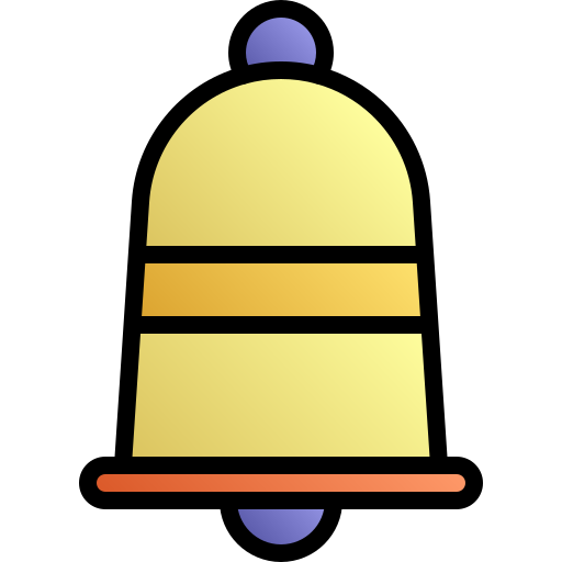 glocke Generic gradient lineal-color icon