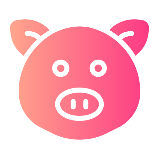 cerdo Generic gradient fill icono