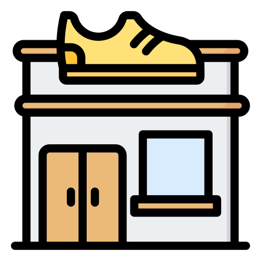 Shoe store Generic color lineal-color icon