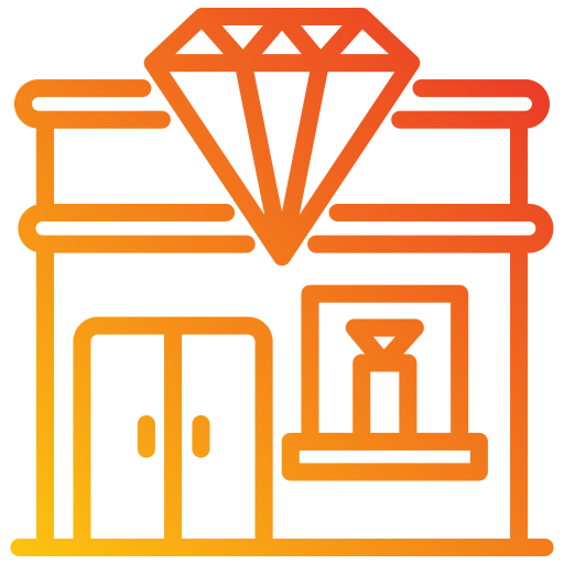 juwelier Generic gradient outline icoon