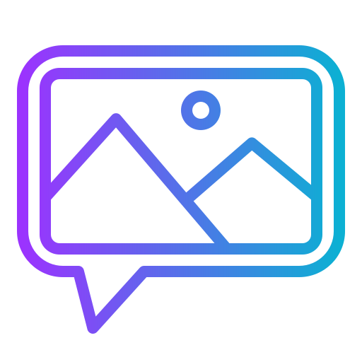 bubble-chat Generic gradient outline icon