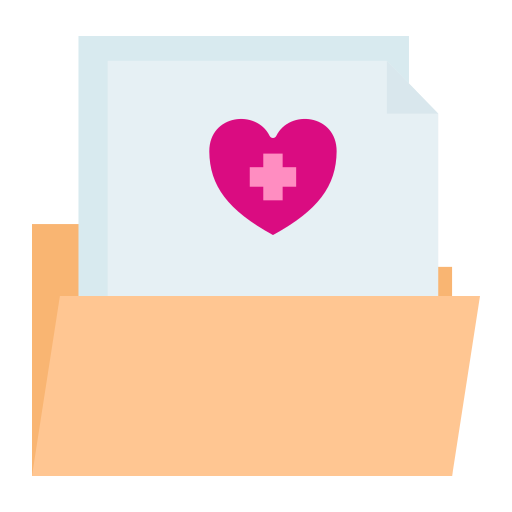 Medical file Generic color fill icon