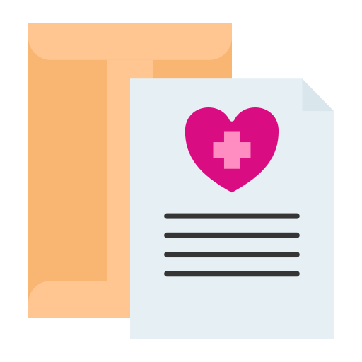 Medical file Generic color fill icon
