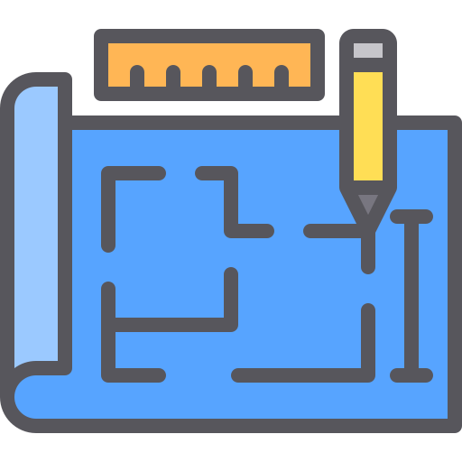 Blueprint Generic color lineal-color icon