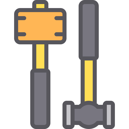 hammer Generic color lineal-color icon