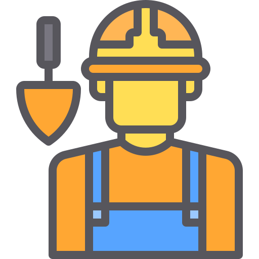 Worker avatar Generic color lineal-color icon