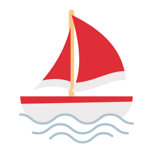 Sailing Generic color fill icon