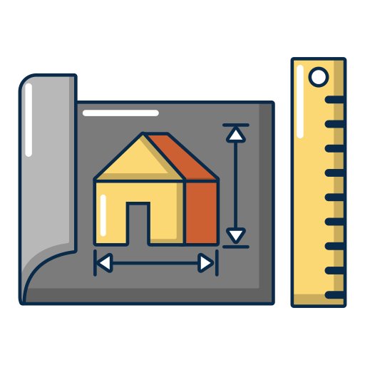 haus Generic color lineal-color icon