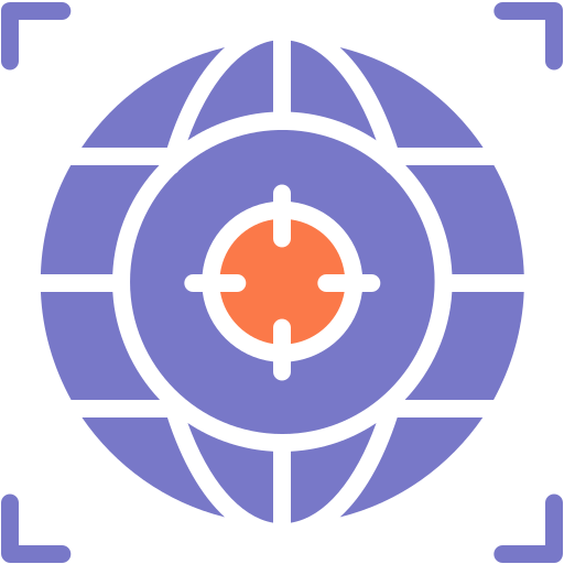 orientación global Generic color fill icono