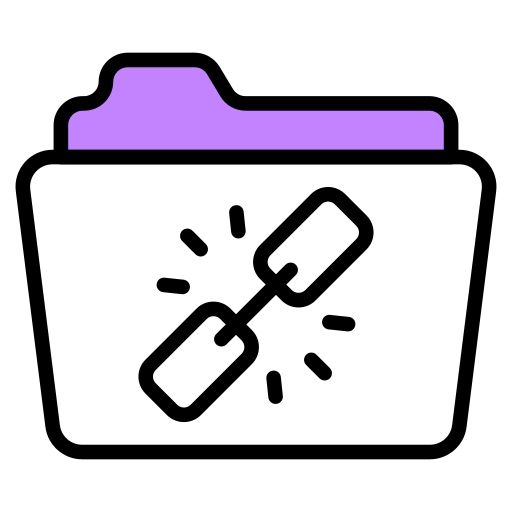enlace Generic color lineal-color icono