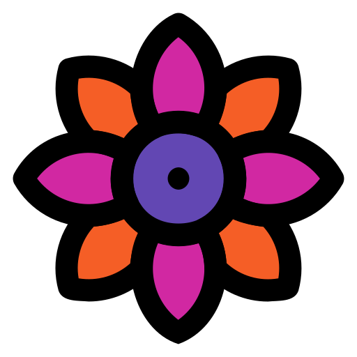 mandala Generic color lineal-color icono
