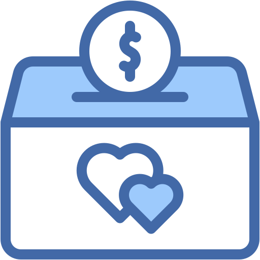 Donation Generic color lineal-color icon