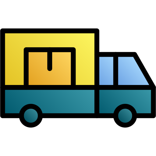 Delivery truck Generic gradient lineal-color icon