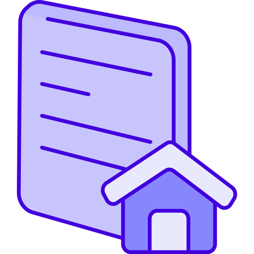 House rules Generic color lineal-color icon