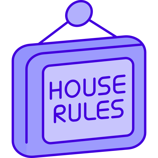 zasady panujące w domu Generic color lineal-color ikona