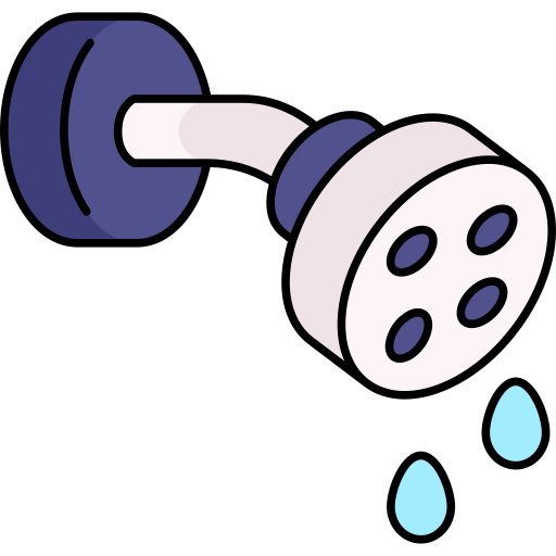 シャワー Generic color lineal-color icon
