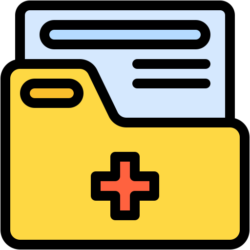 Medical records Generic color lineal-color icon