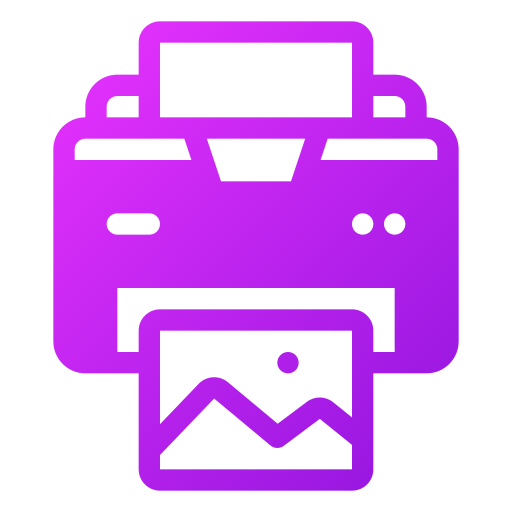 Printer Generic gradient fill icon