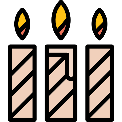 Candle PongsakornRed Lineal Color icon