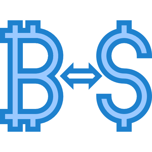 Exchange srip Blue icon