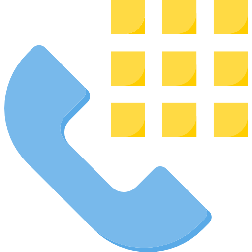 telefon srip Flat ikona