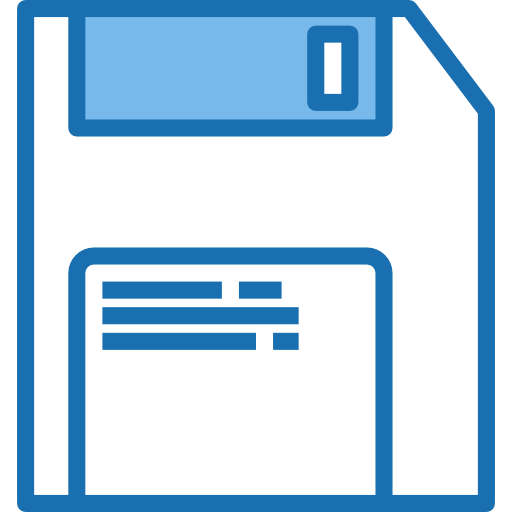 disquette Phatplus Blue Icône