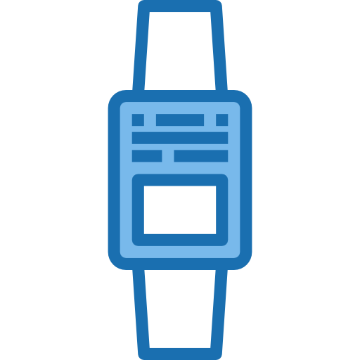 smartwatch Phatplus Blue icoon