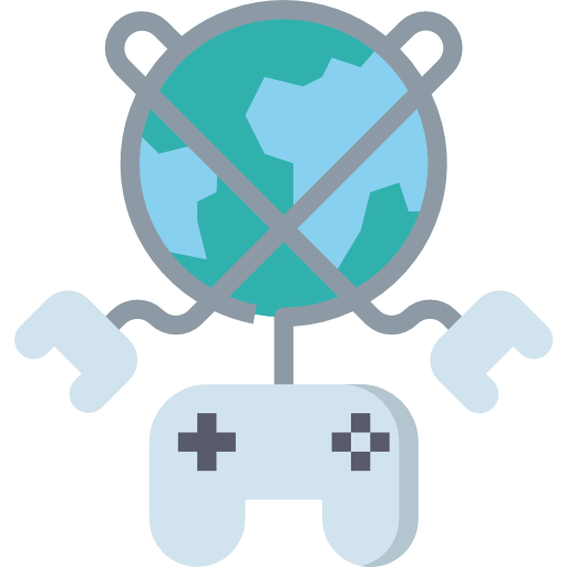 ゲームパッド PongsakornRed Flat icon