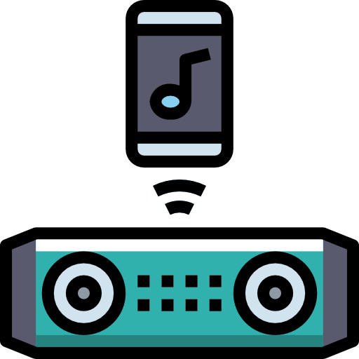 Speaker PongsakornRed Lineal Color icon