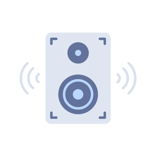 Speaker Generic color fill icon