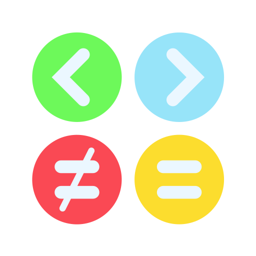 wiskundige symbolen Generic color fill icoon
