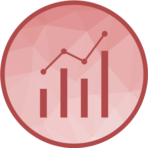 statistica Generic color fill icona