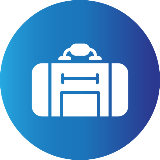 Sport bag Generic gradient fill icon