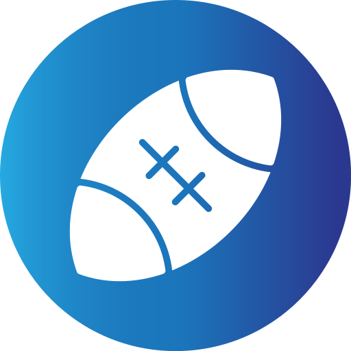 rugby Generic gradient fill icon