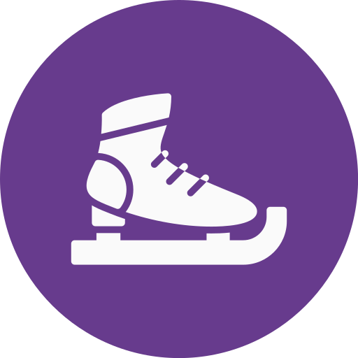 patines de hielo Generic color fill icono