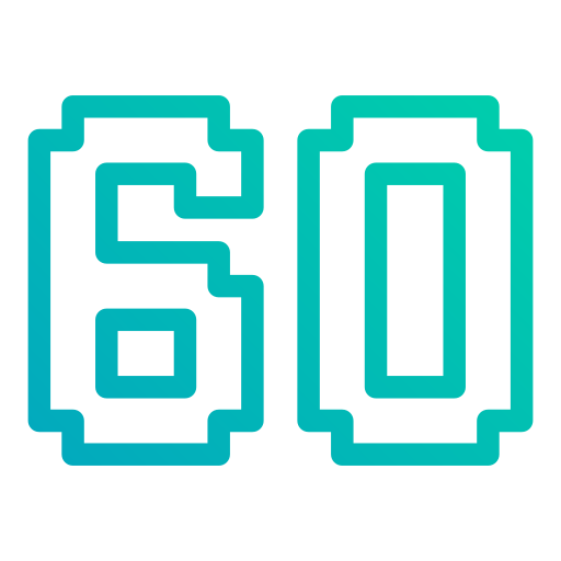 60 Generic gradient outline icon