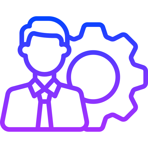 Manager Generic gradient outline icon