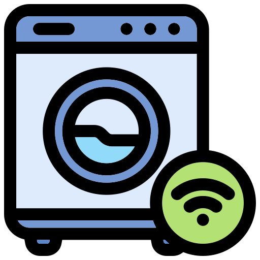 lavatrice intelligente Generic color lineal-color icona