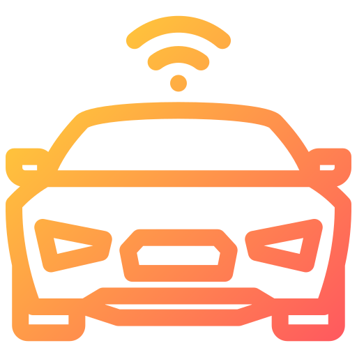 Smart car Generic gradient outline icon