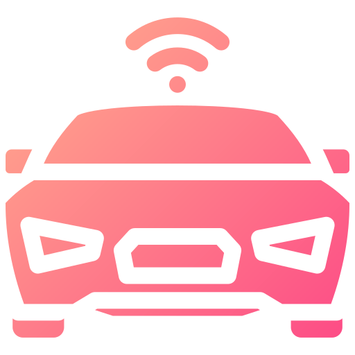 Smart car Generic gradient fill icon