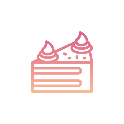 Cake Generic gradient outline icon