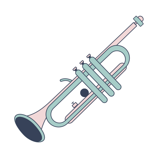 saxophone Generic color lineal-color Icône