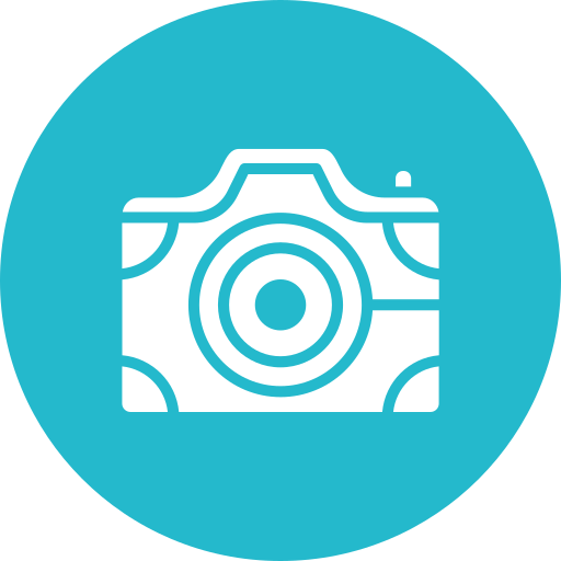 コンパクトカメラ Generic color fill icon