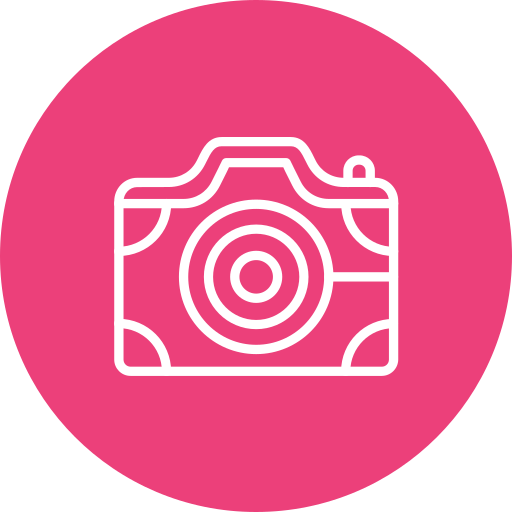 コンパクトカメラ Generic color fill icon