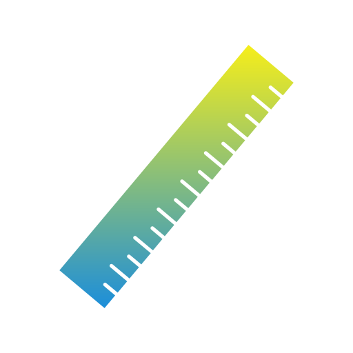 liniaal Generic gradient fill icoon