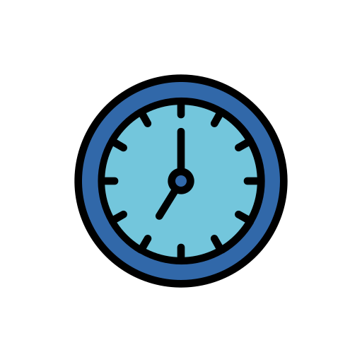 Clock Generic color lineal-color icon