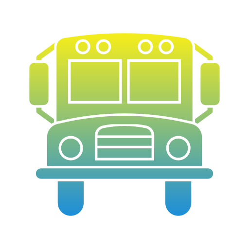 scuolabus Generic gradient fill icona